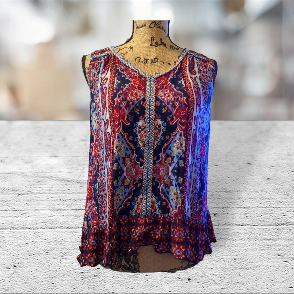 Bila sleeveless top size S made in india